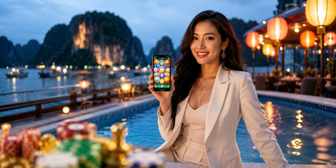 Đèn lồng Hội An tỏa sáng trong đêm hội, không khí xổ số và may mắn mùa lễ hội