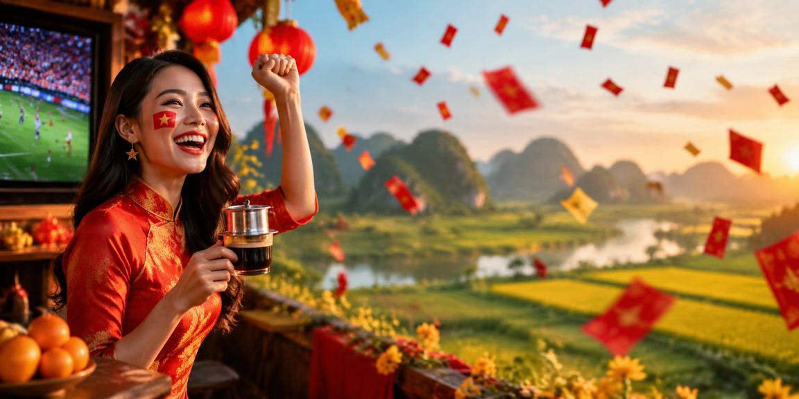 Phong bì đỏ may mắn và ưu đãi thưởng tại Ninh Bình trong không khí lễ hội Việt Nam